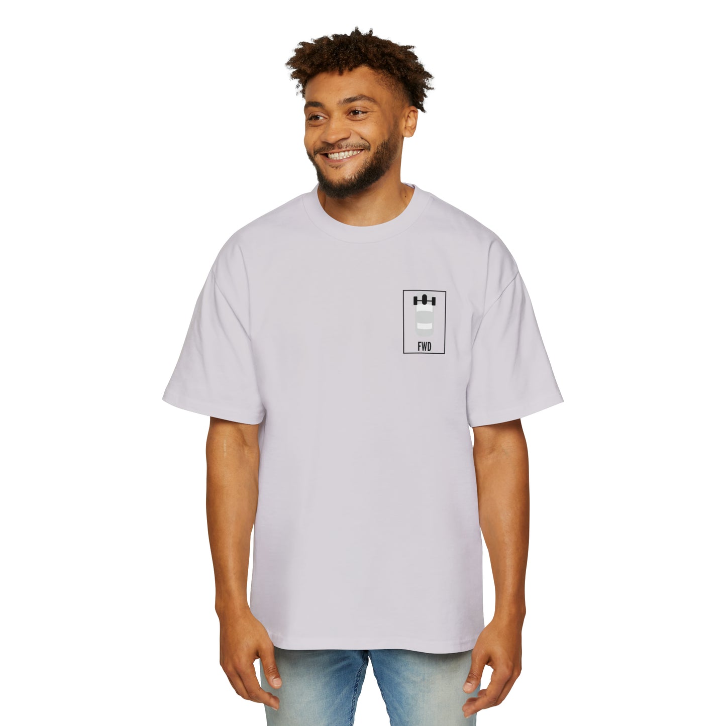 FWD Vertical Logo Oversized Tee