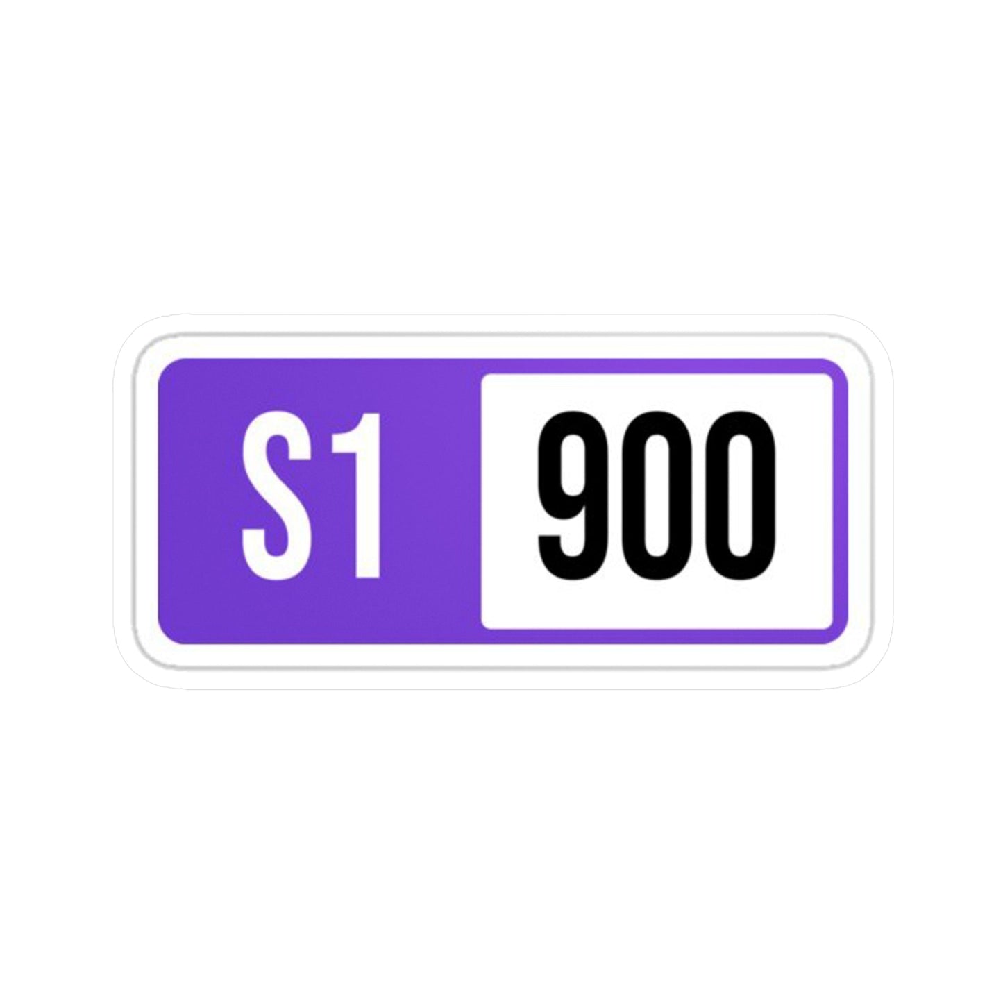 S1900 Sticker