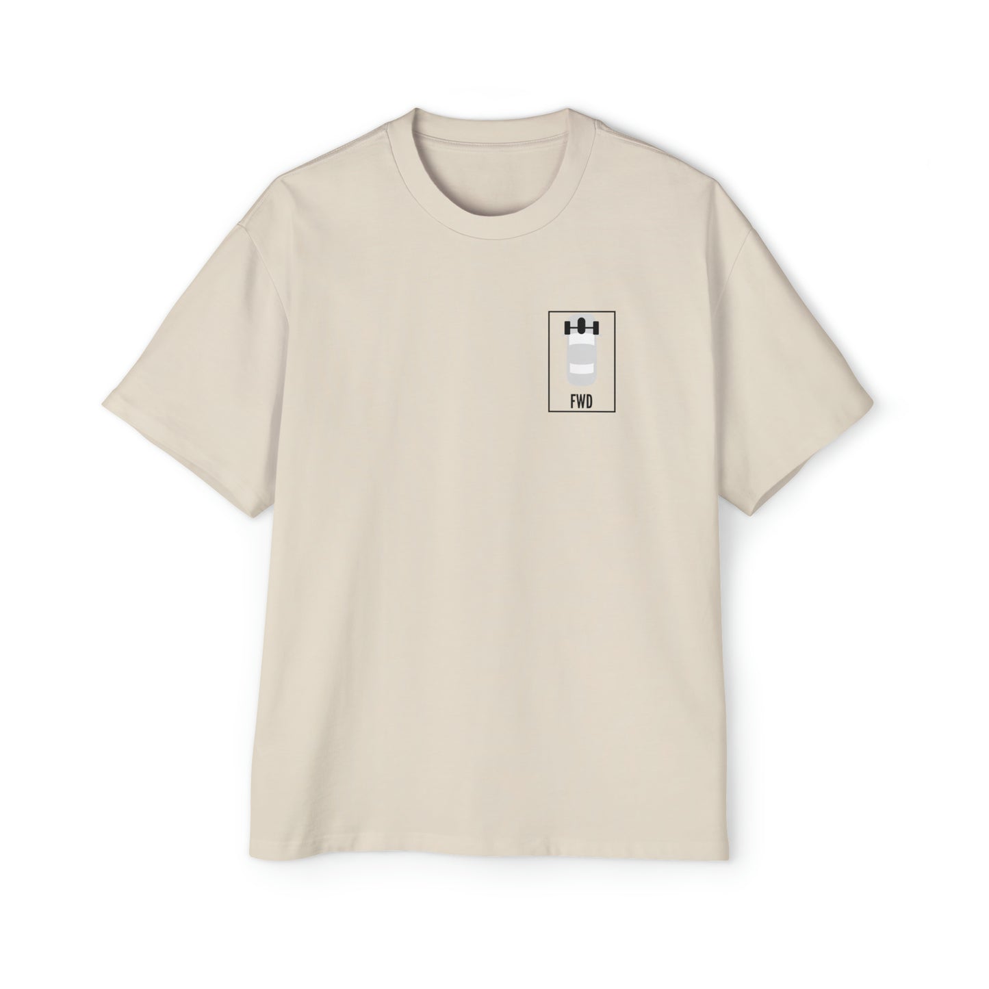 FWD Vertical Logo Oversized Tee