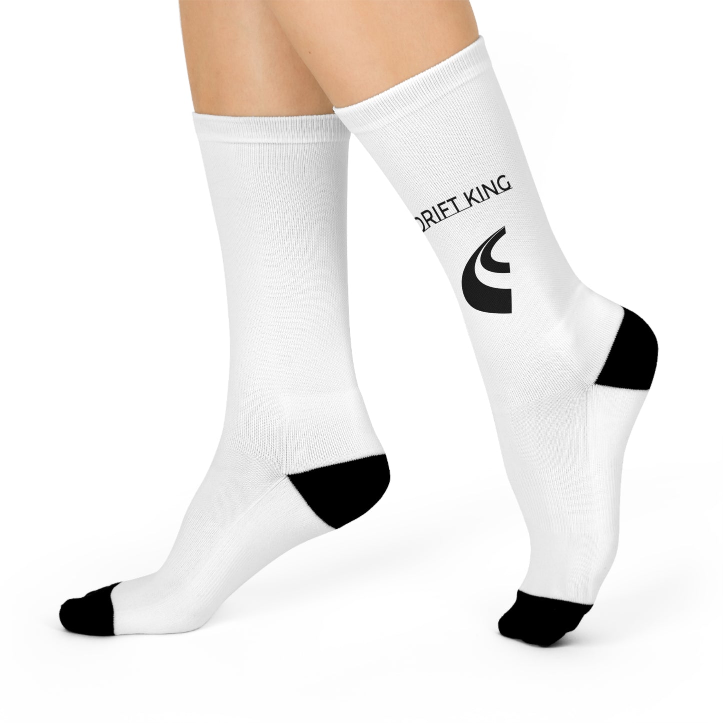 Drift King Cushioned Crew Socks