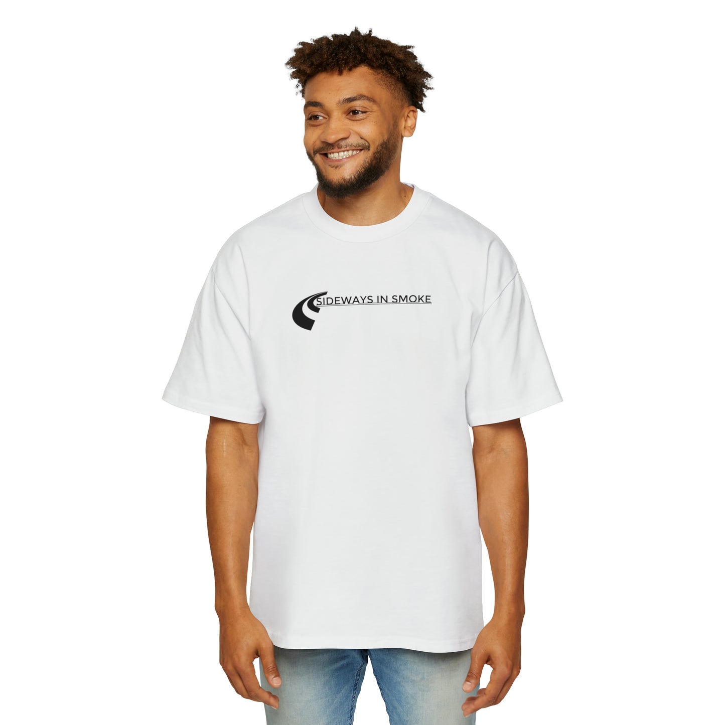 Sideways in Smoke Oversized Tee