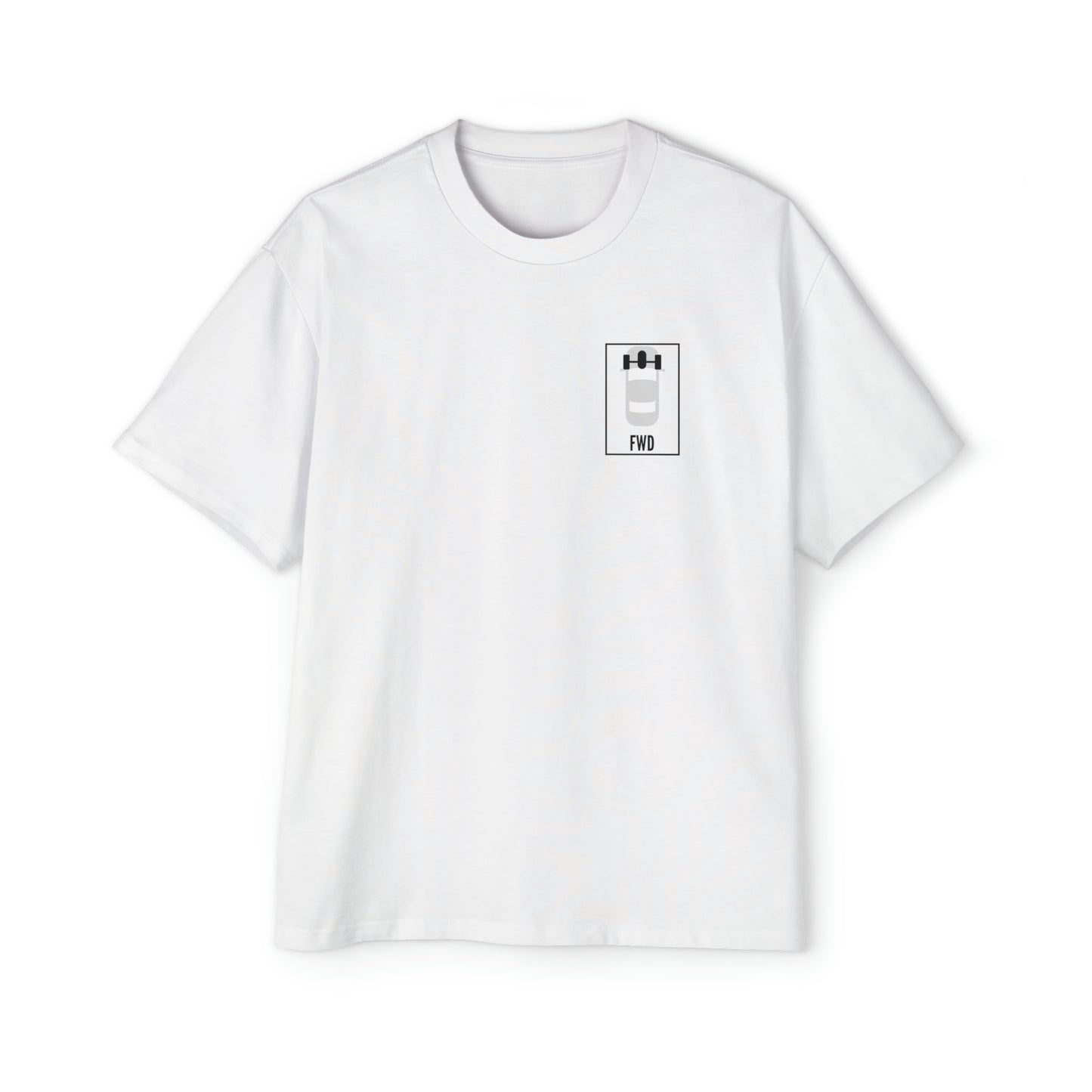 FWD Vertical Logo Oversized Tee