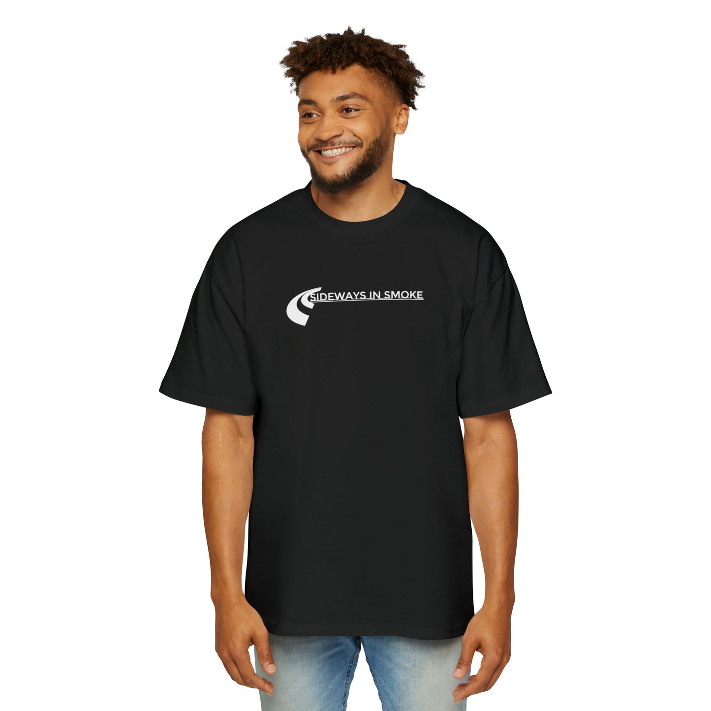 Sideways in Smoke Oversized Tee