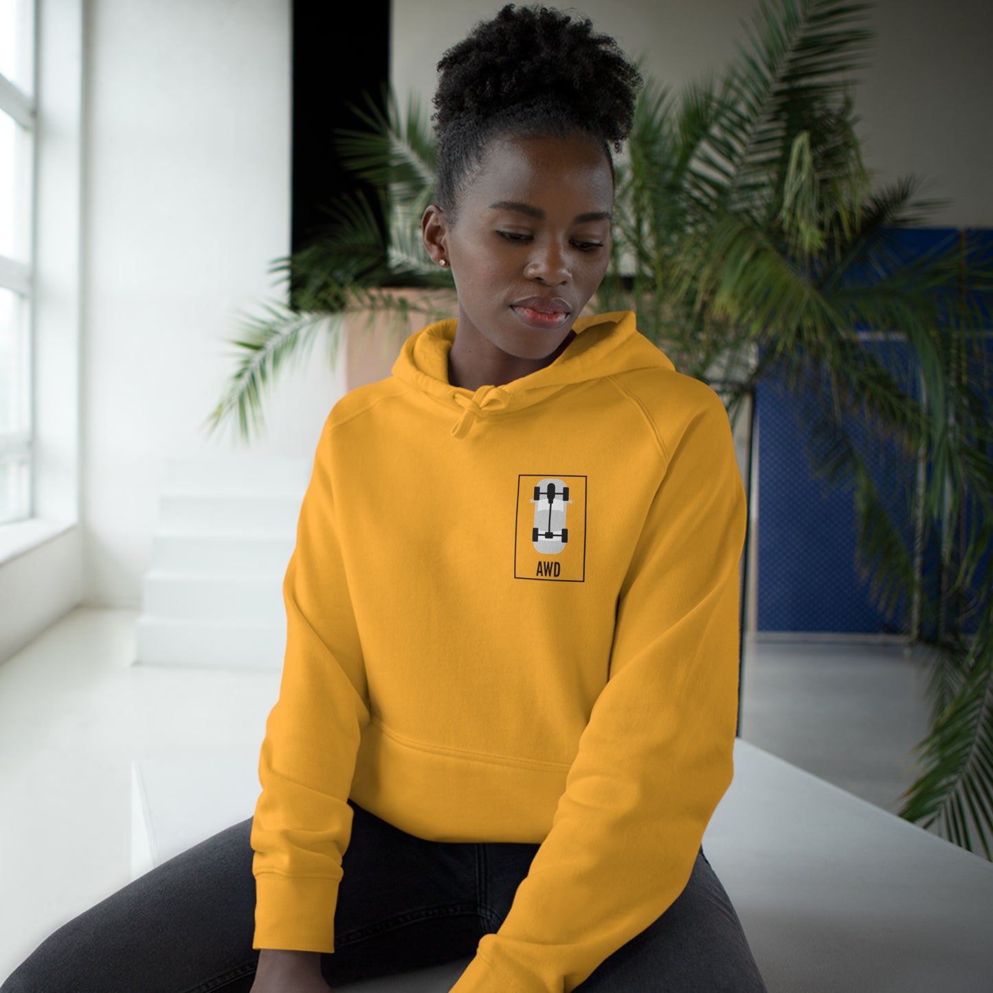 AWD Vertical Logo Hoodie