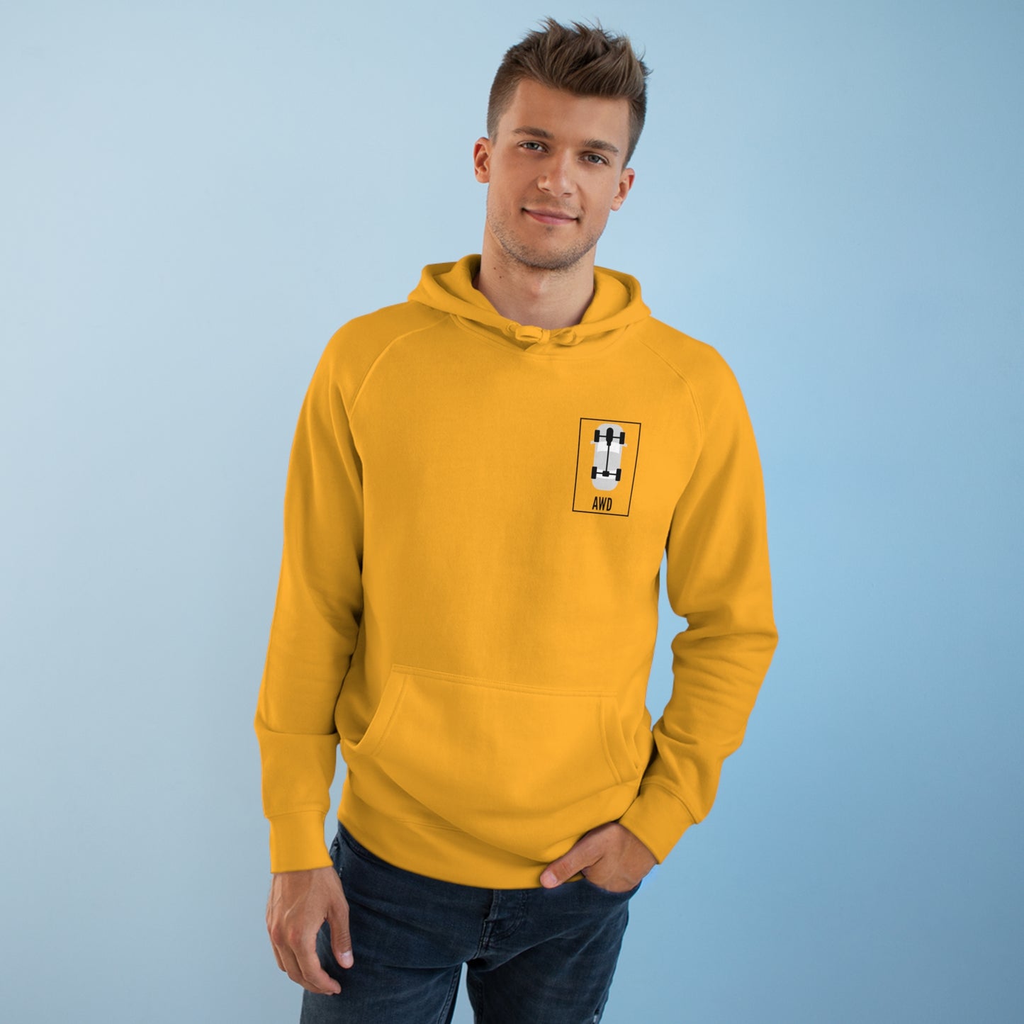 AWD Vertical Logo Hoodie