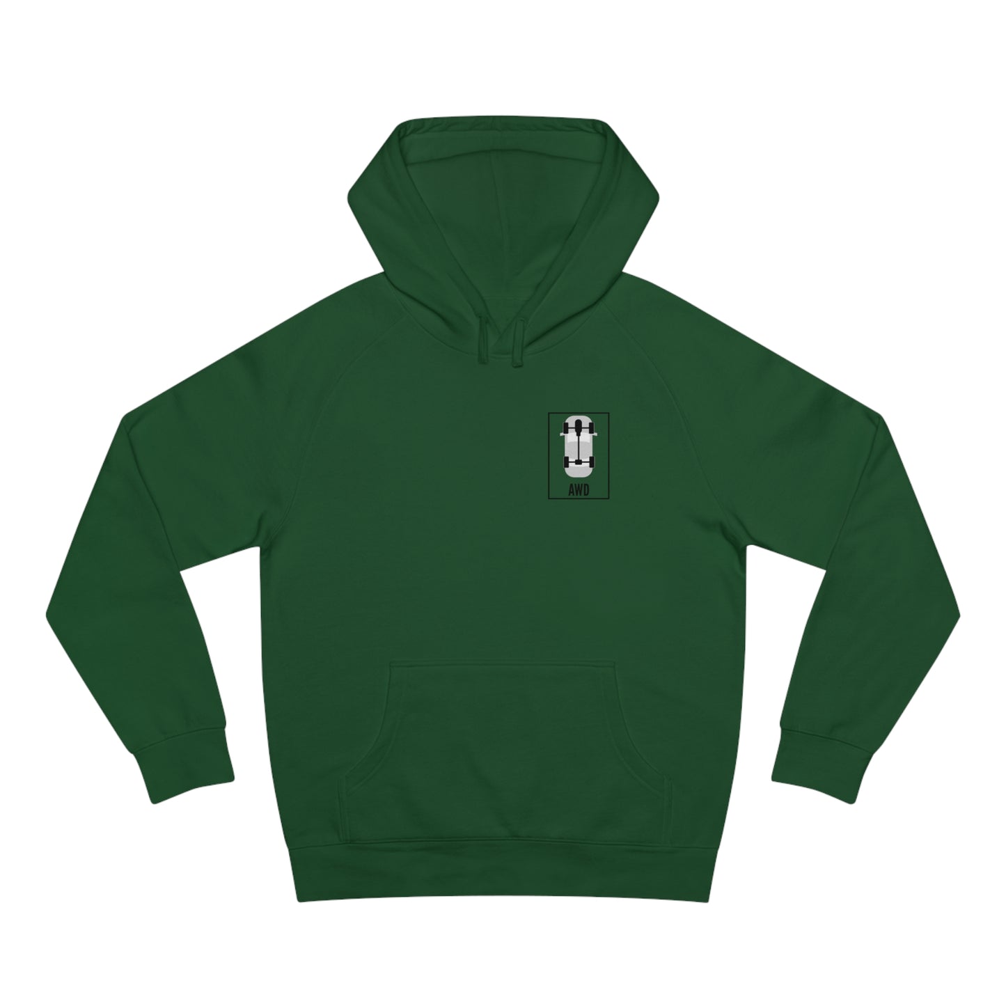 AWD Vertical Logo Hoodie