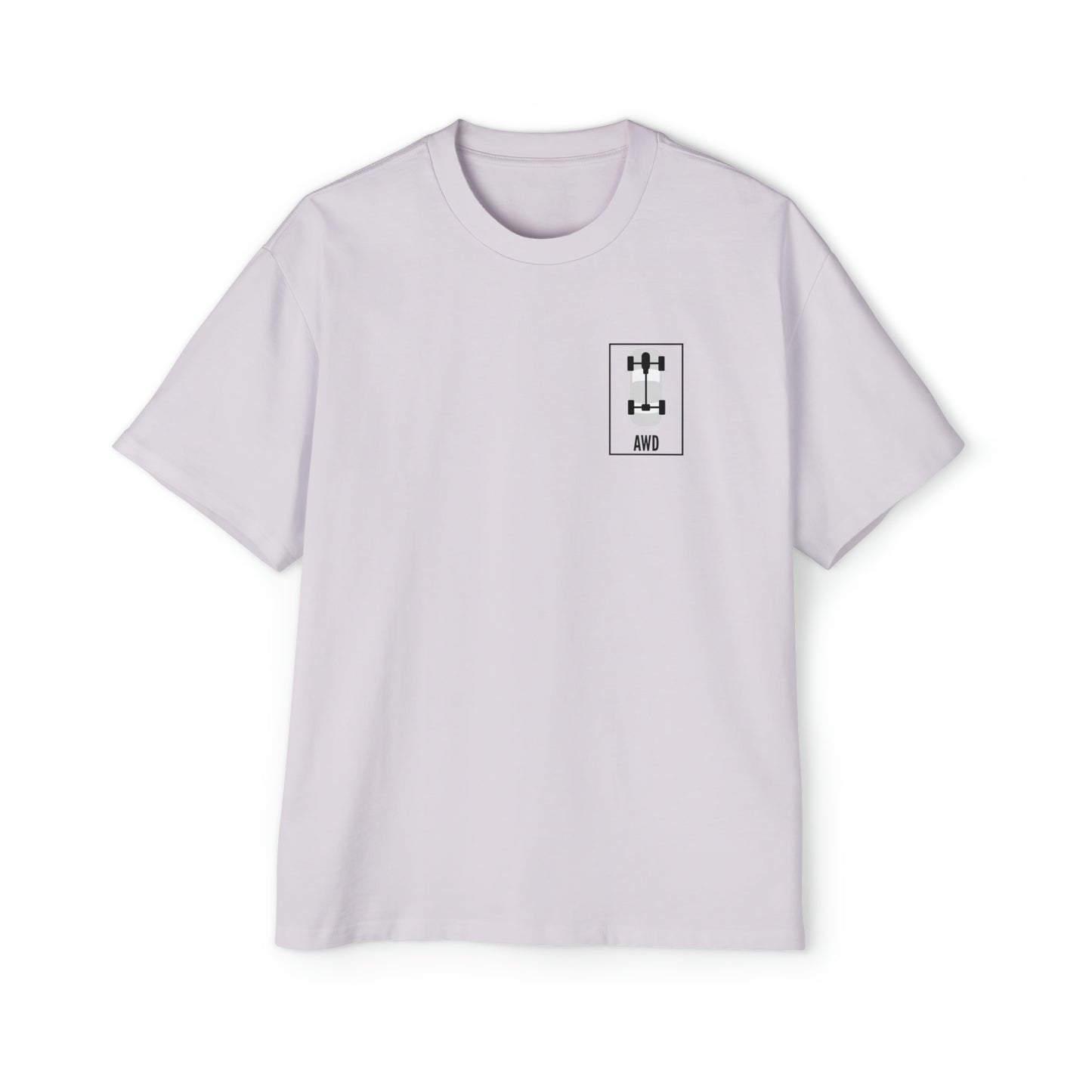 AWD Vertical Logo Oversized Tee