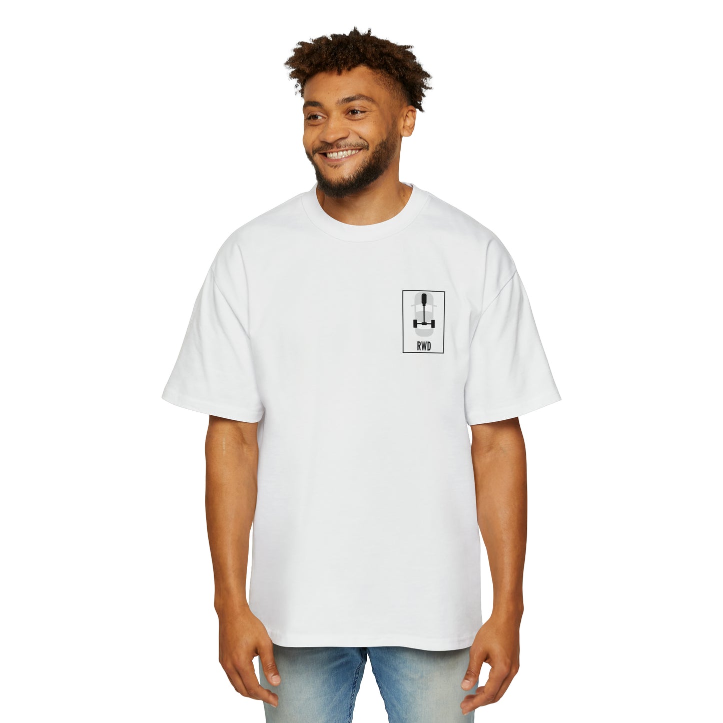 RWD Vertical Logo Oversized Tee