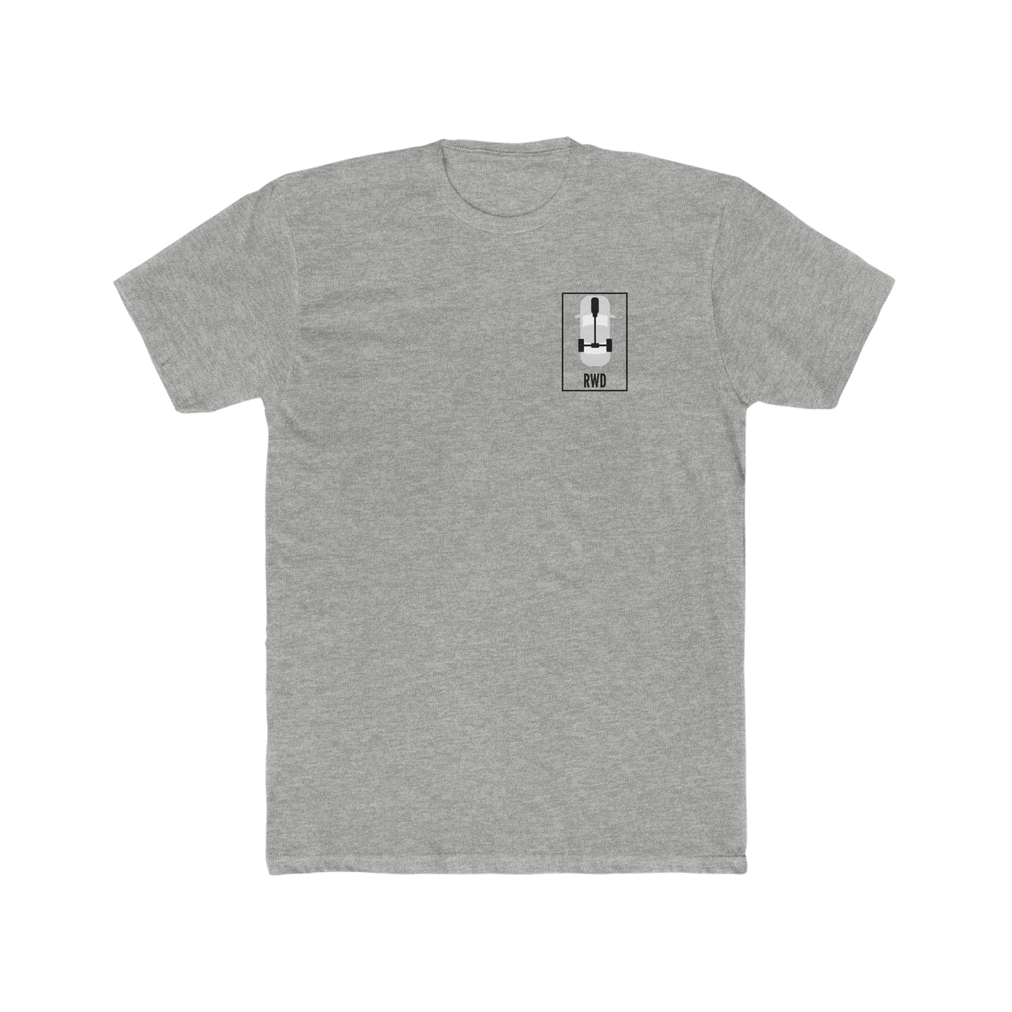 RWD Vertical LogoCotton Crew Tee