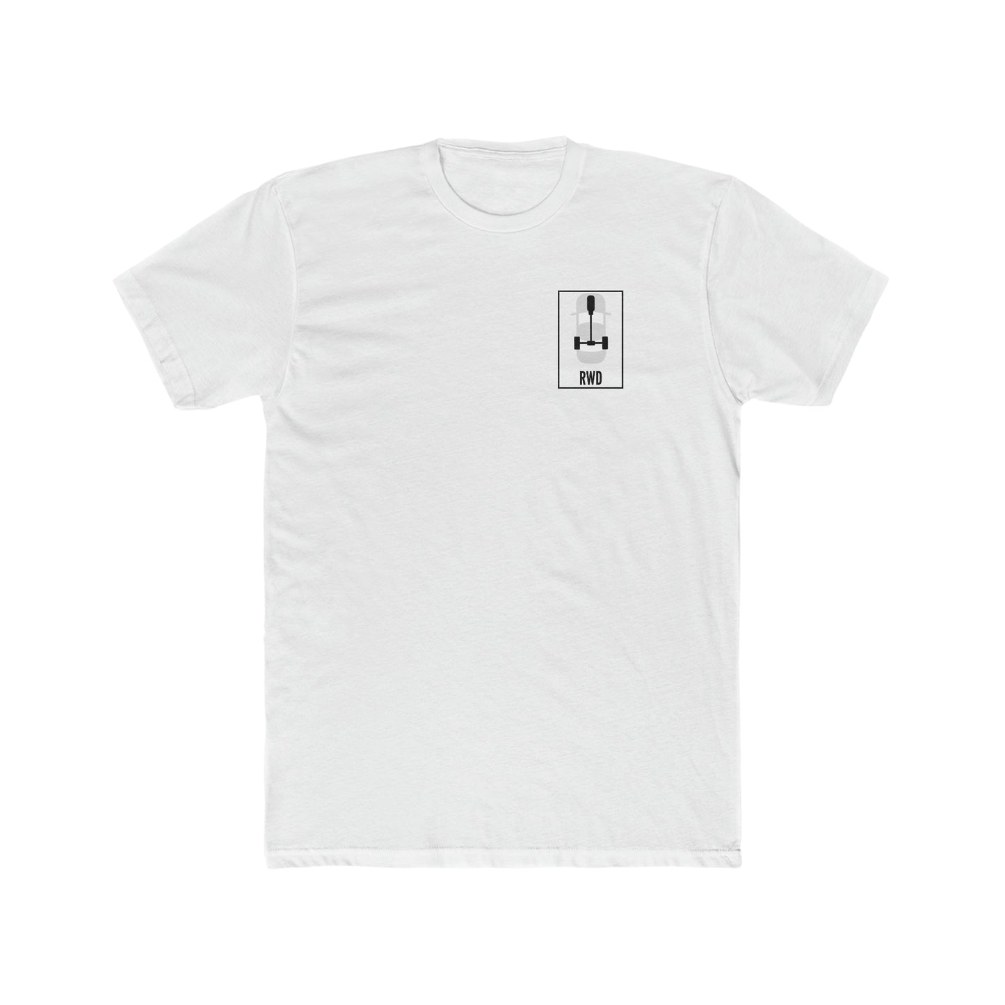 RWD Vertical LogoCotton Crew Tee