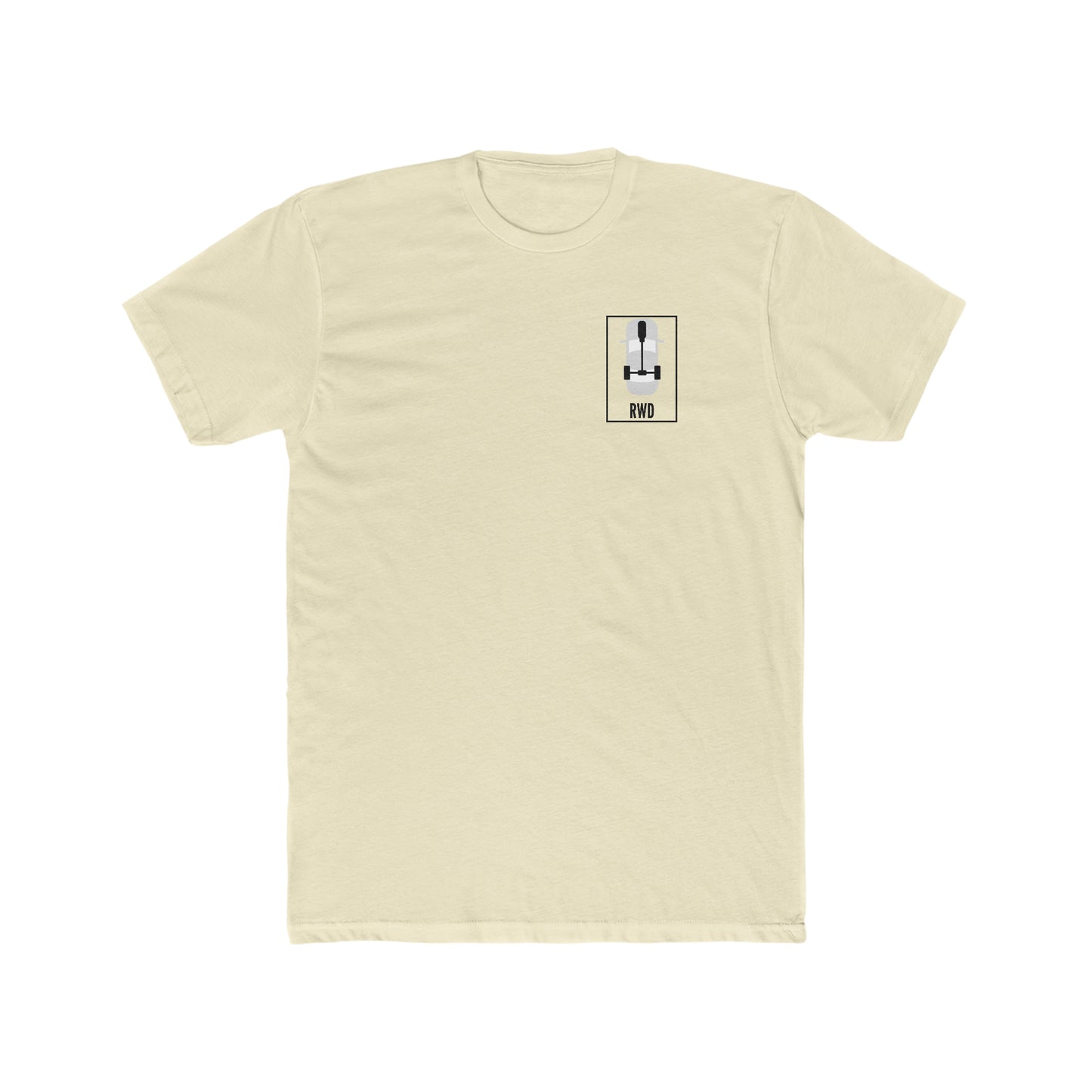RWD Vertical LogoCotton Crew Tee