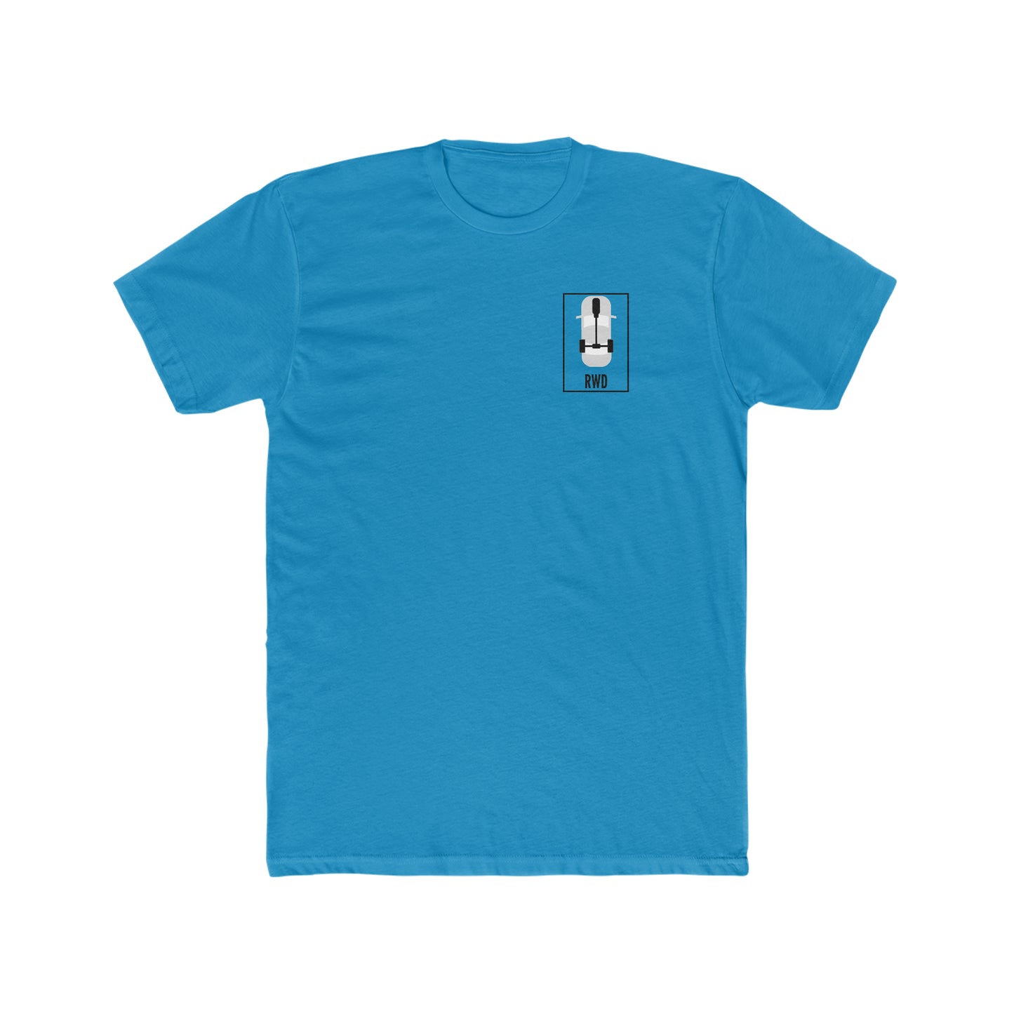 RWD Vertical LogoCotton Crew Tee