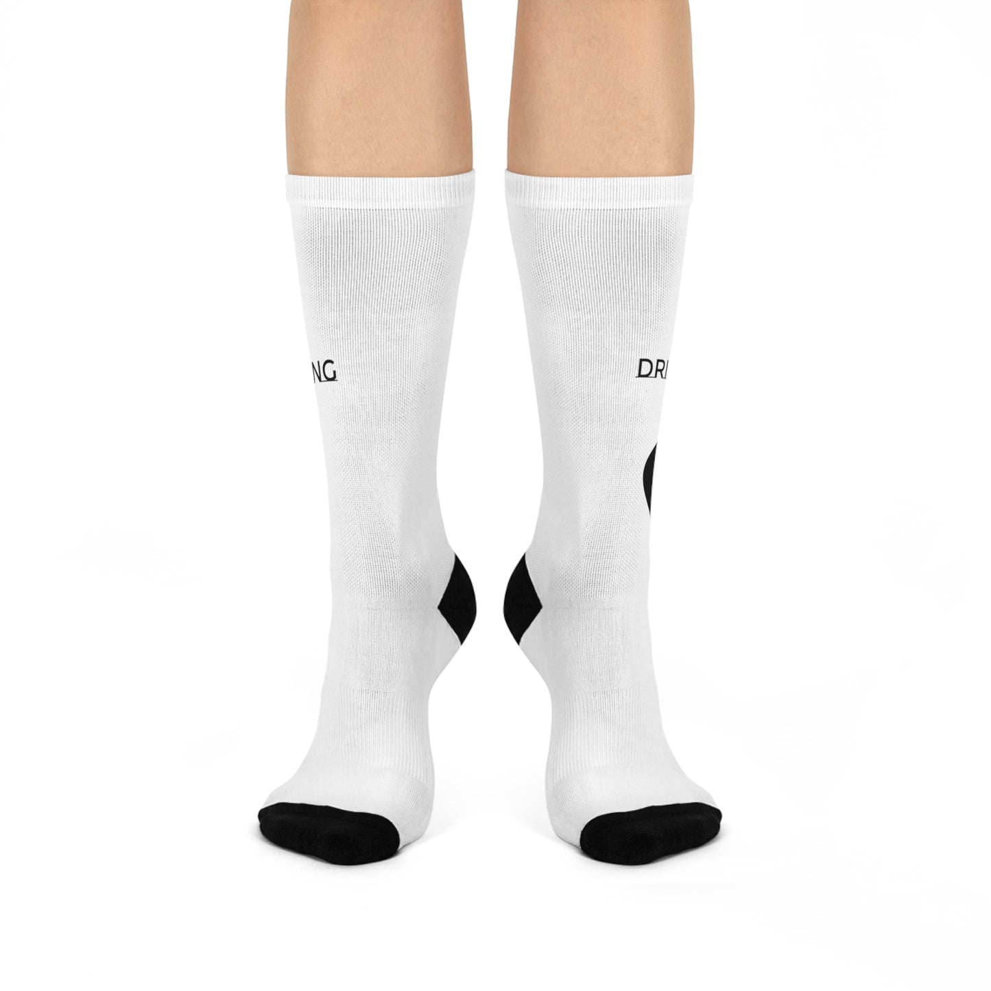 Drift King Cushioned Crew Socks