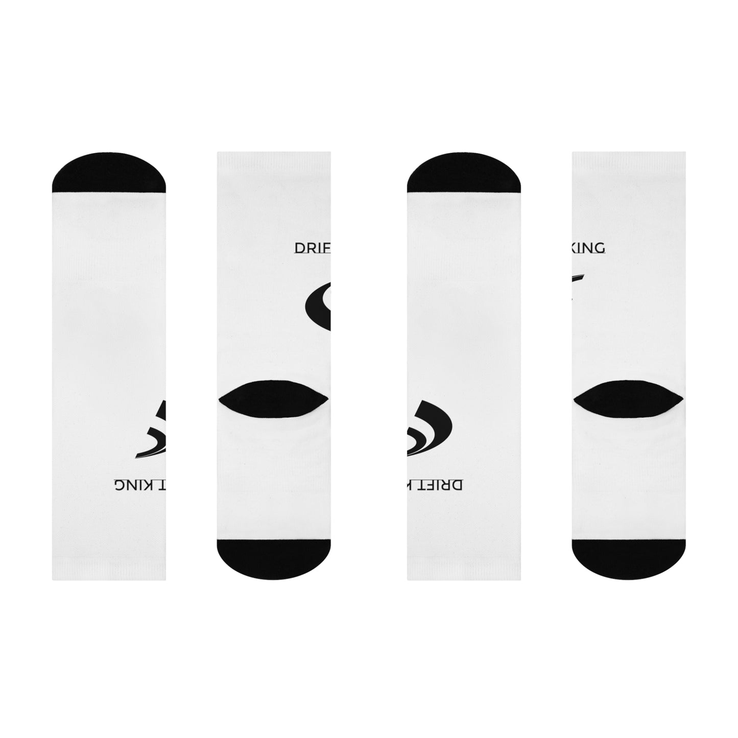 Drift King Cushioned Crew Socks