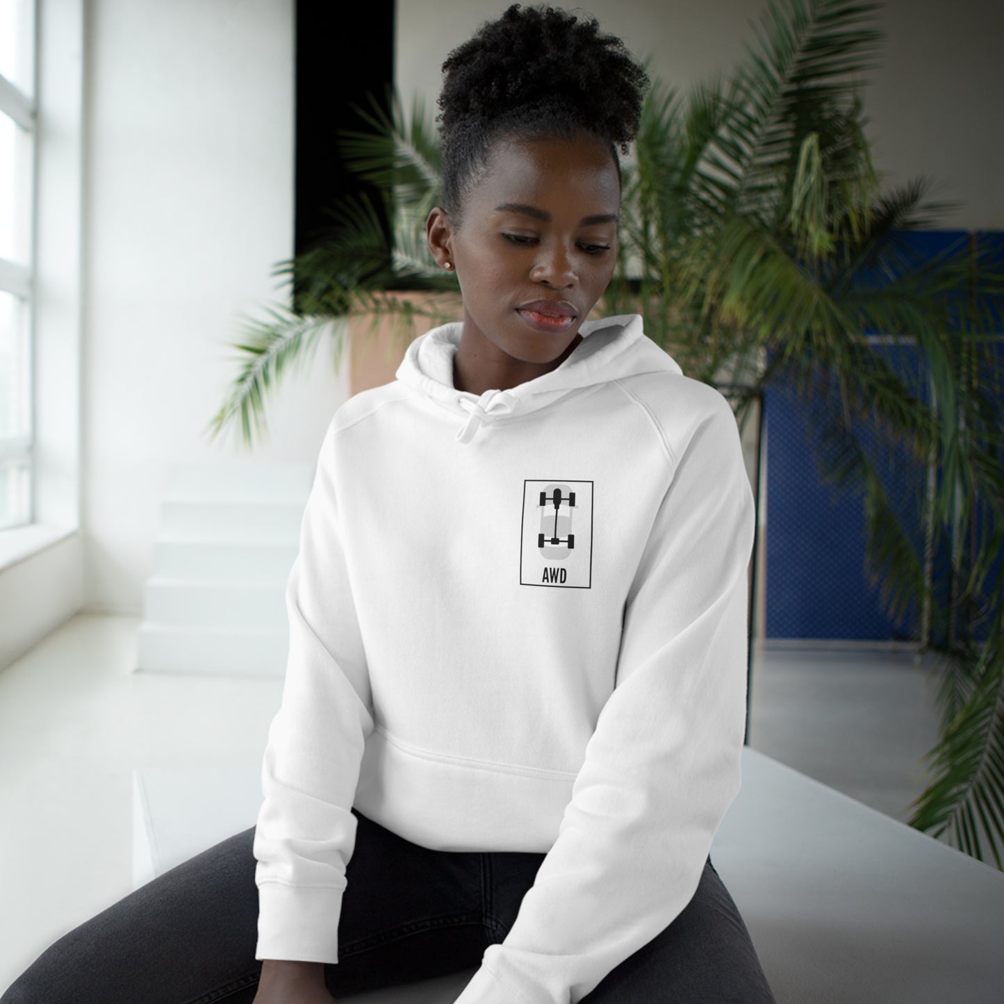 AWD Vertical Logo Hoodie