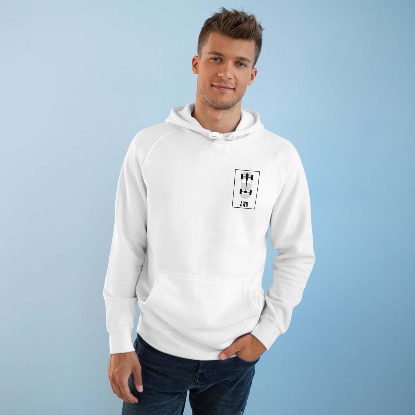 AWD Vertical Logo Hoodie