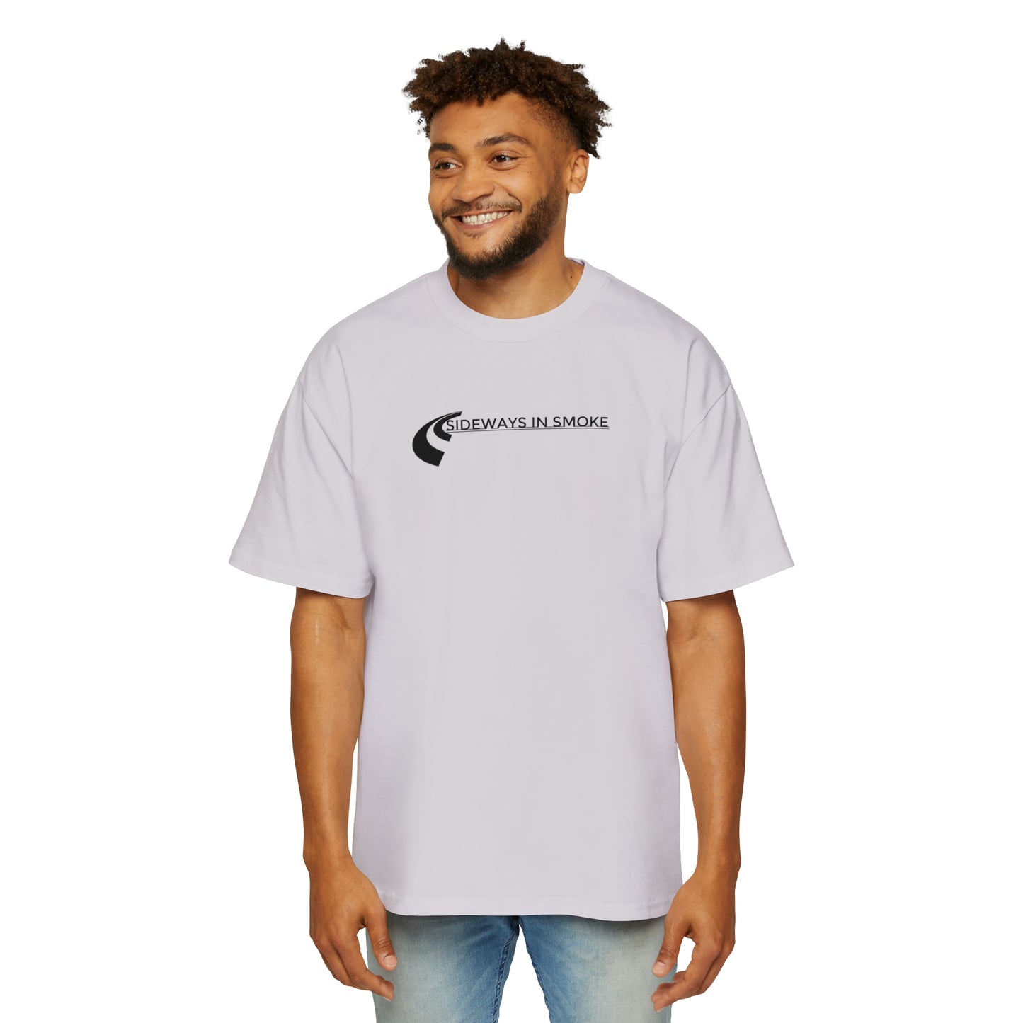 Sideways in Smoke Oversized Tee