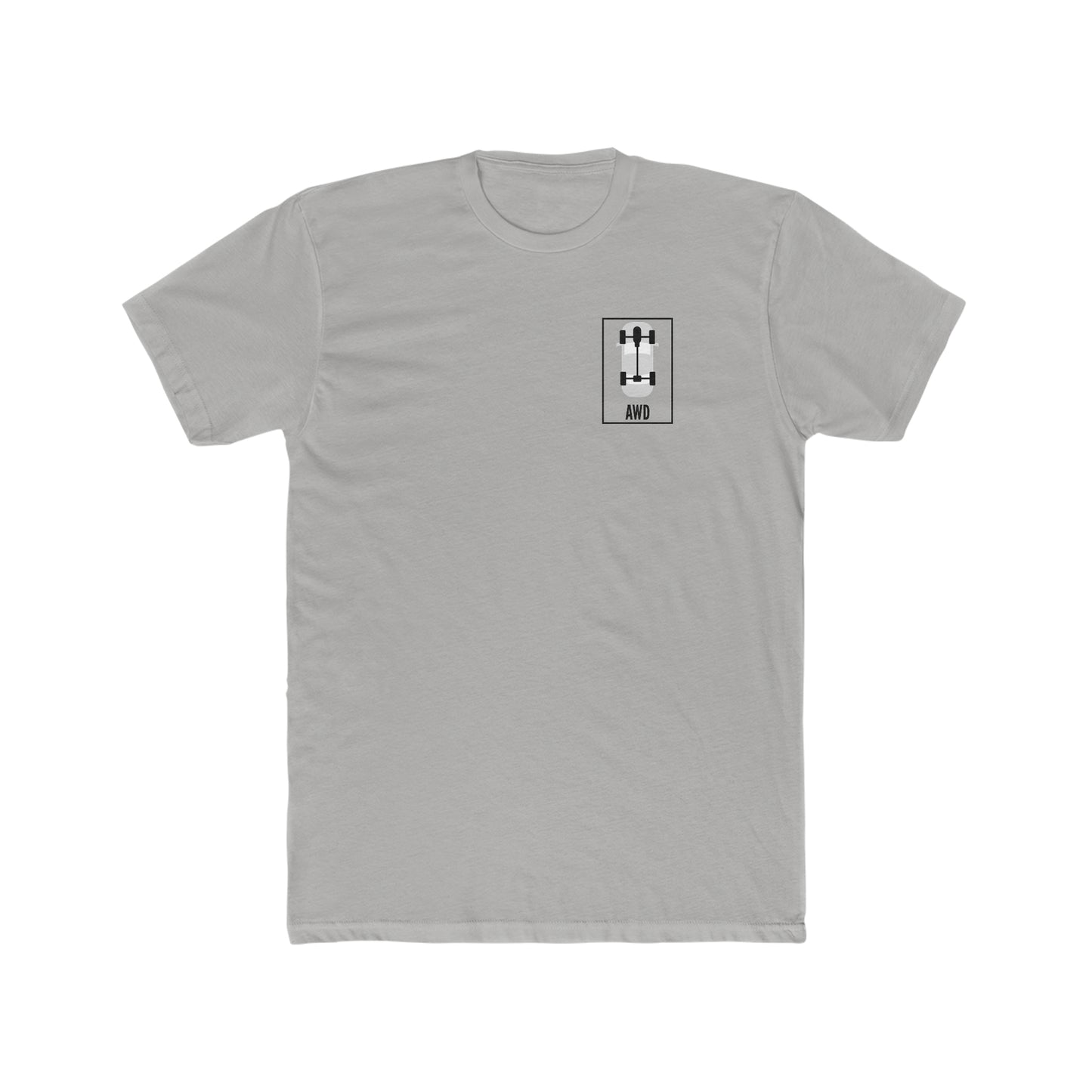 AWD Vertical Logo Cotton Crew Tee